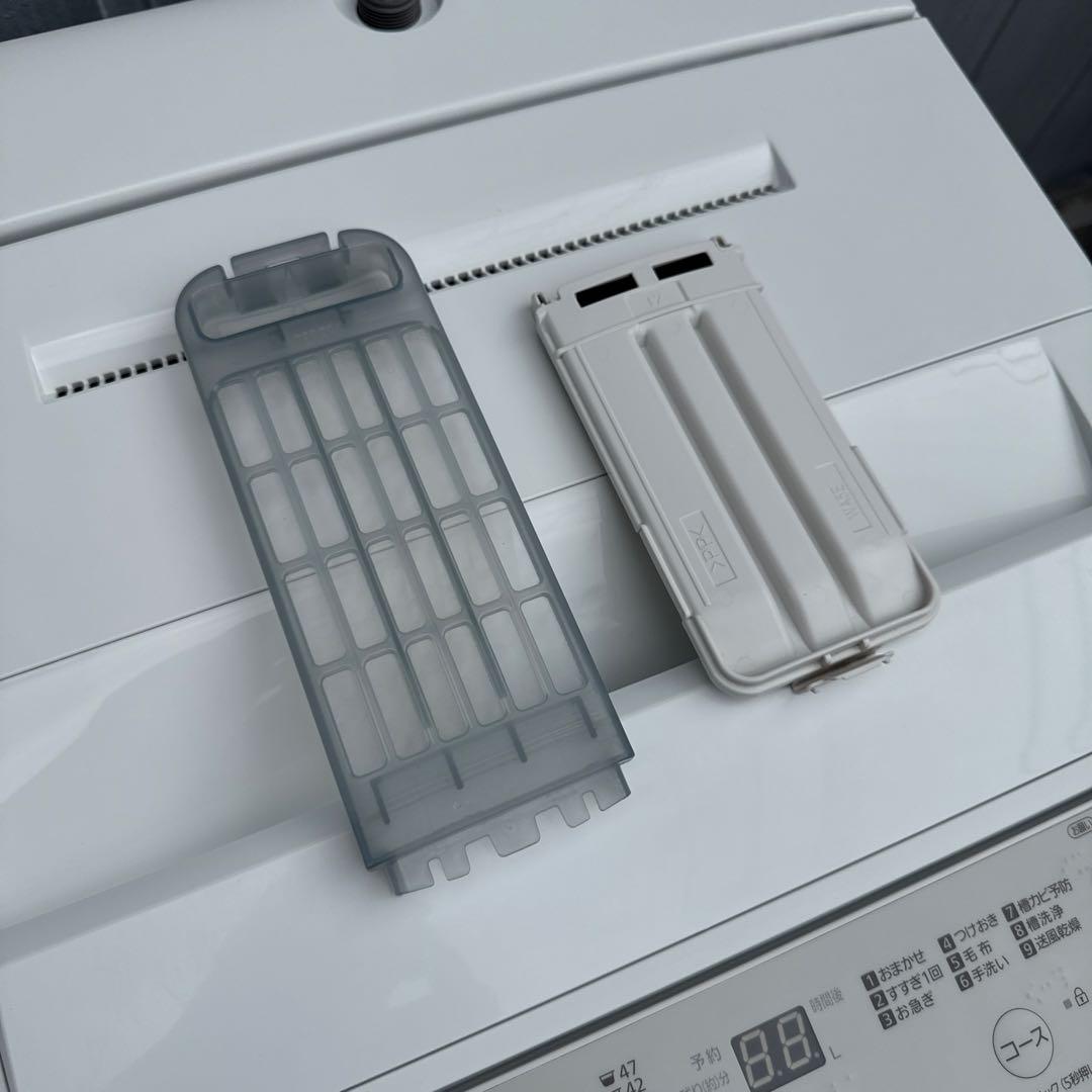 美品 Panasonic 2021年 最新現行モデル 洗濯機5kg 風乾燥搭載