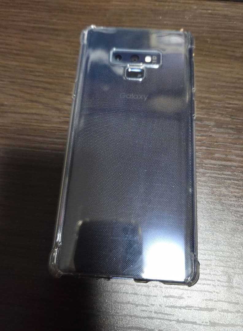 au Galaxy note9スマートフォン本体 フィルム、ケース2つ 箱付き