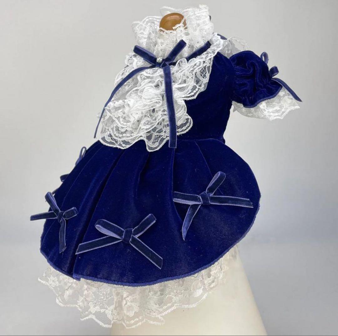 コ*コ様 新品　luxebirdie エリアスワンピース　ネイビー