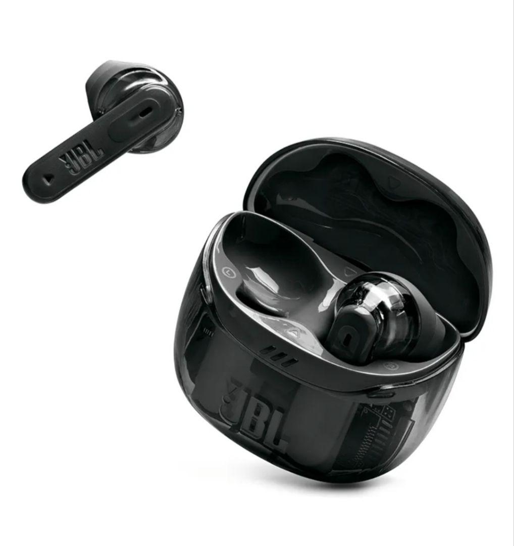 JBL TUNE FLEX 2 ワイヤレスイヤホン ブラック スケルトン