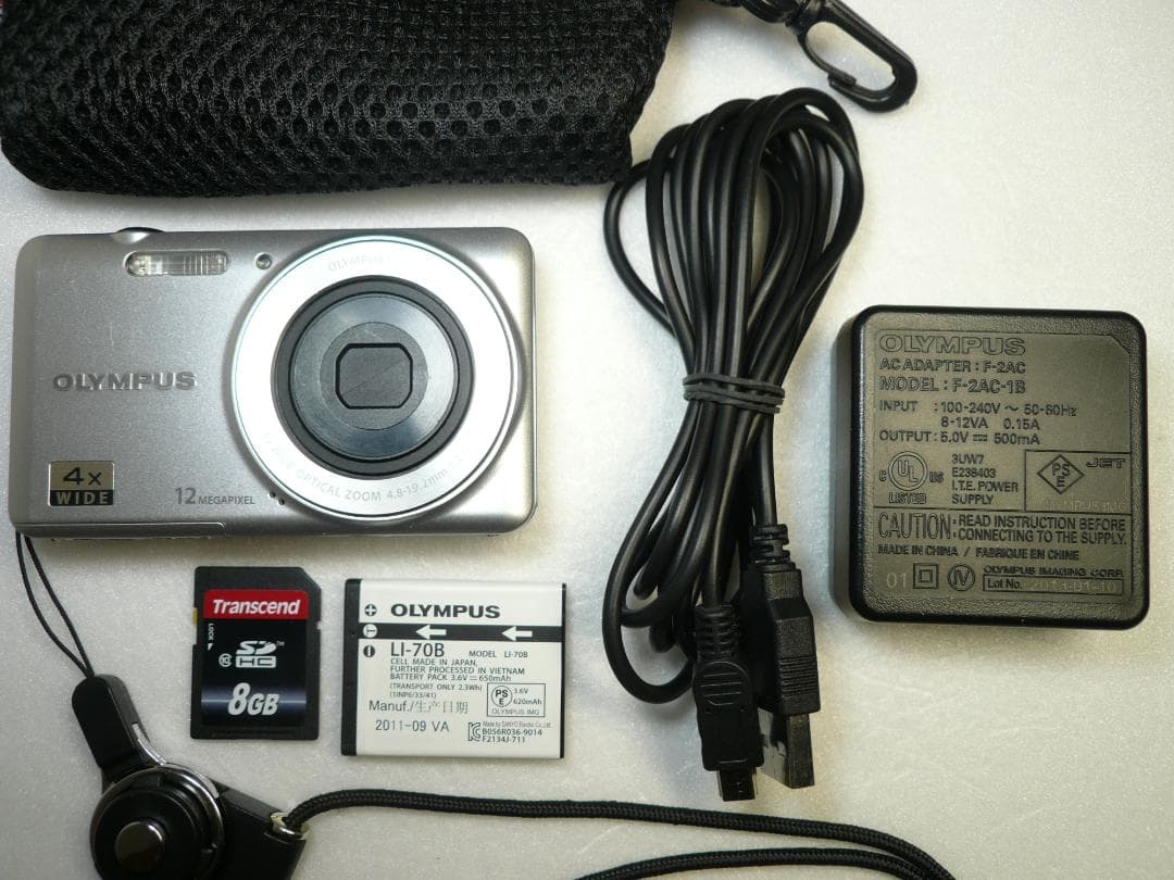 オリンパス VG-110⭐️美品⭕️実働品❤️小さいのに光学4倍1200万画素