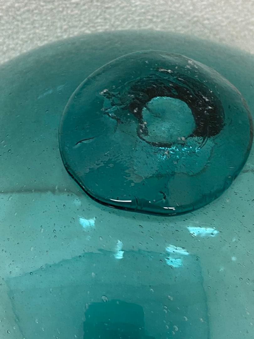 3-2421 ガラス玉・浮き玉　大小4個セット