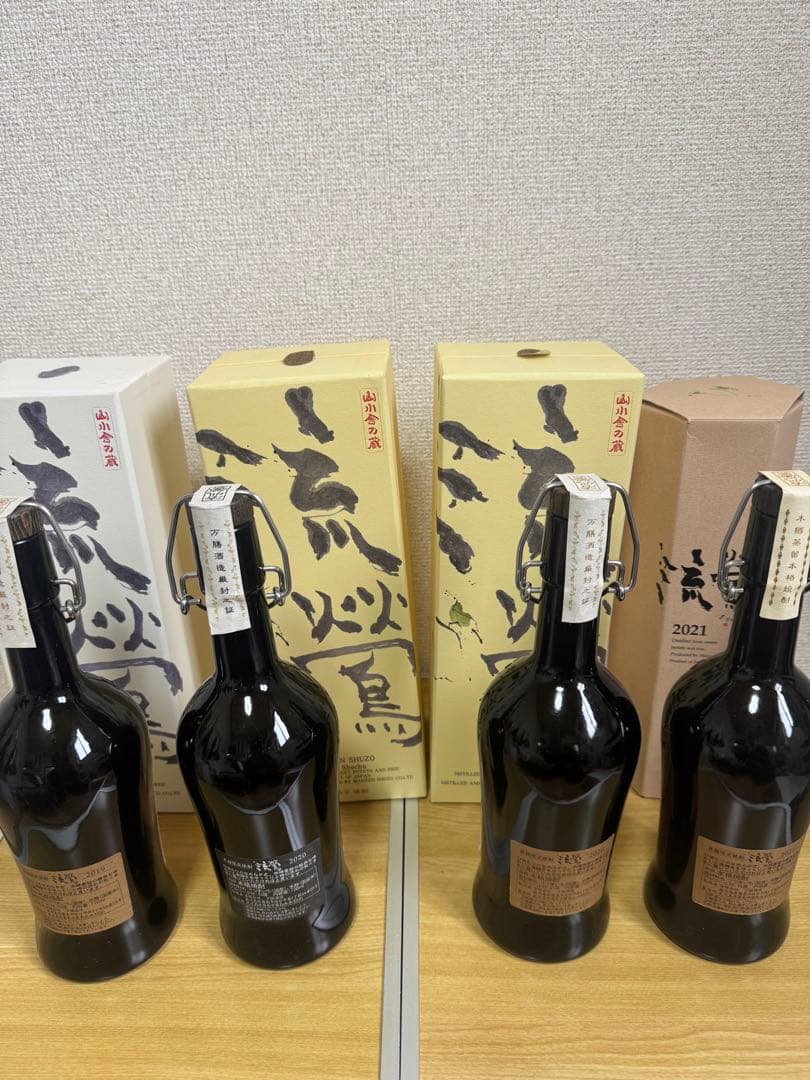 『流鶯』万膳酒造 焼酎 720ml 4本セット