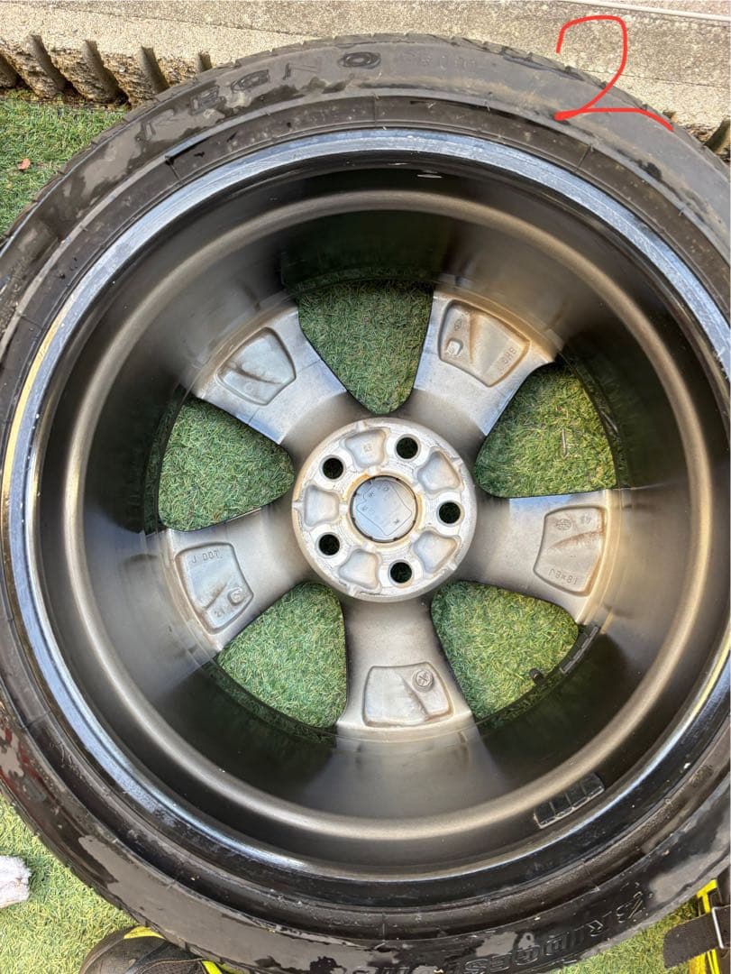 4本セット売り220系クラウンタイヤ・ホイールセット 225/45R18