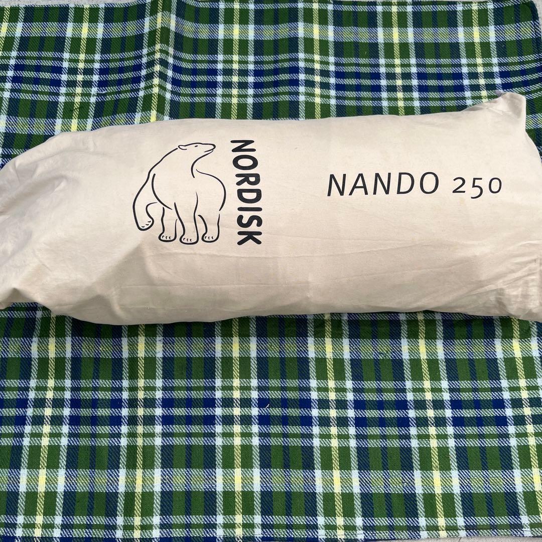 NORDISKテント旧ロゴNANDO250コットンノルディスクナンド