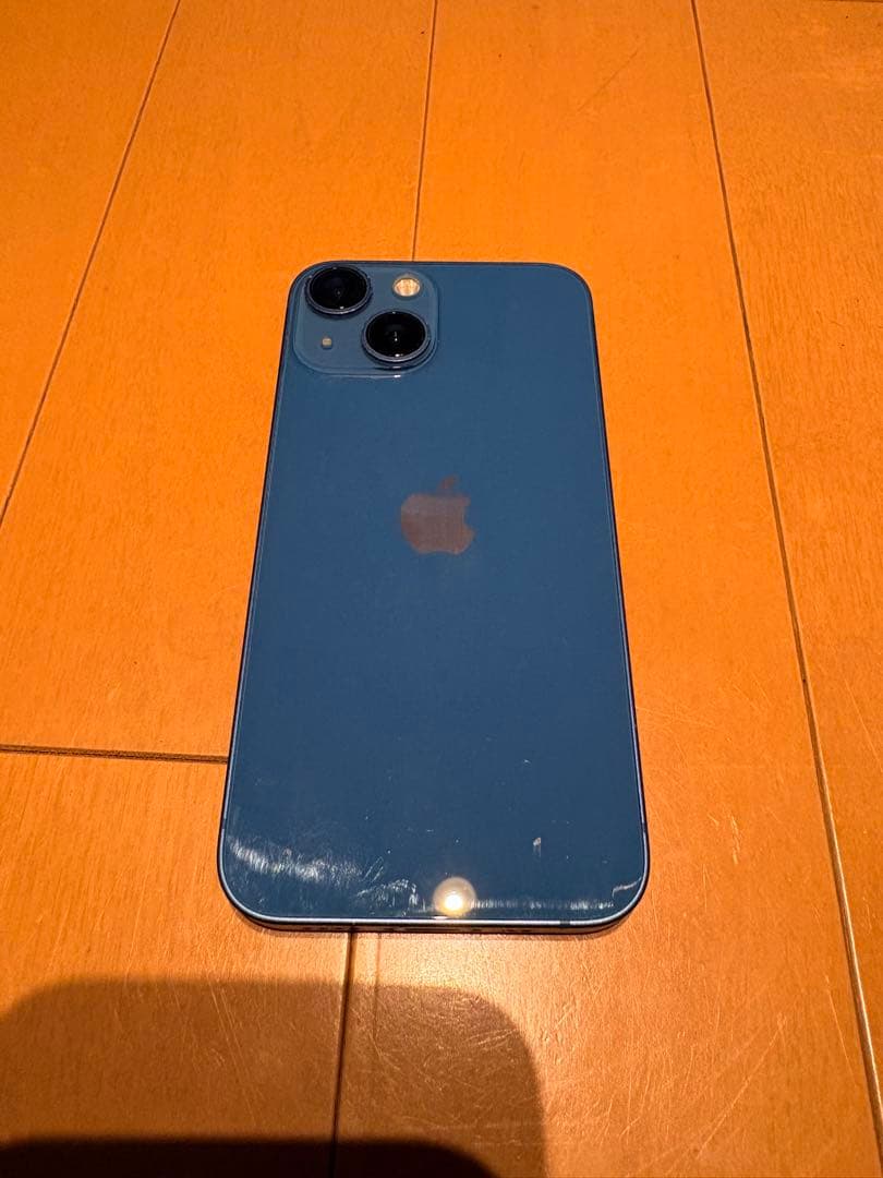 Apple iPhone 13 miniブルー 本体　バッテリー改造品