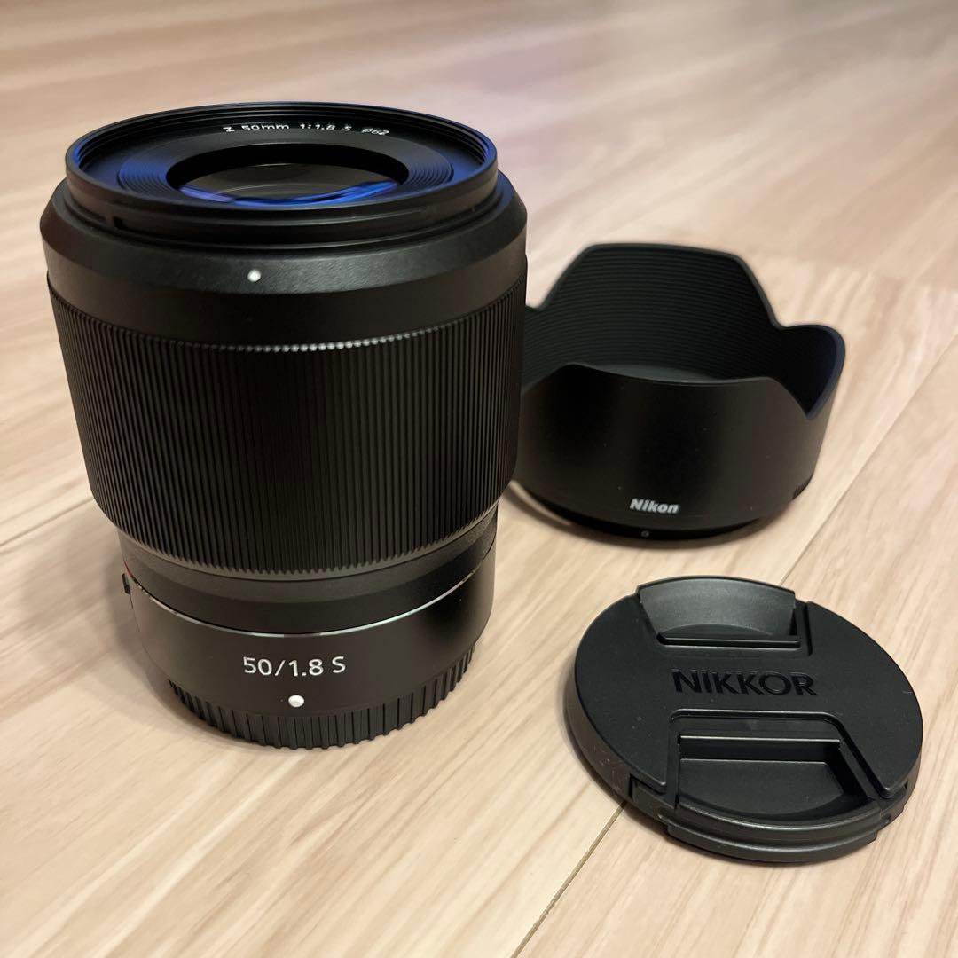 NIKKOR Z 50mm f/1.8 S レンズ 本体 ほぼ未使用