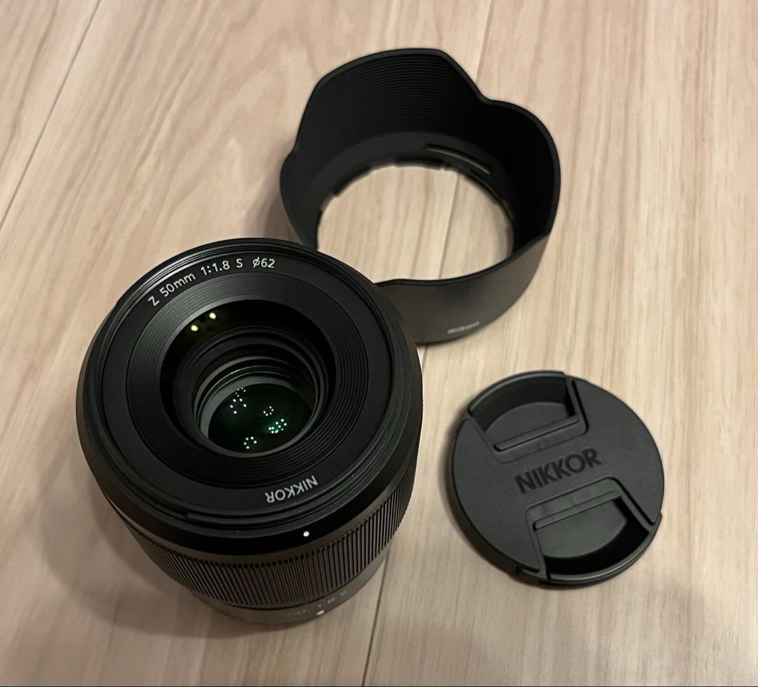 NIKKOR Z 50mm f/1.8 S レンズ 本体 ほぼ未使用