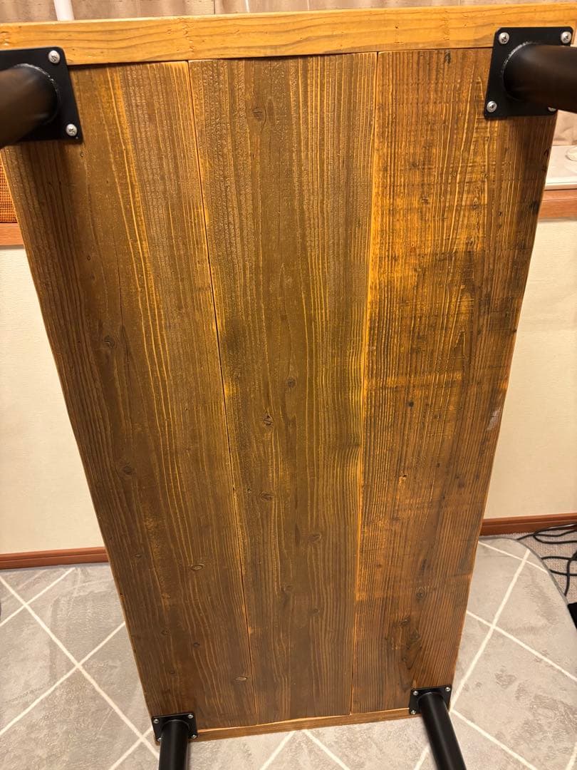 足場板　天然木　古材　センターテーブル　ローテーブル