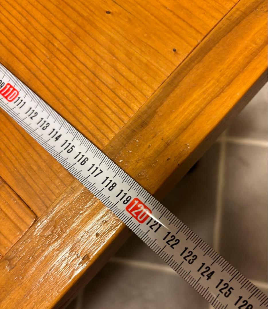 足場板　天然木　古材　センターテーブル　ローテーブル