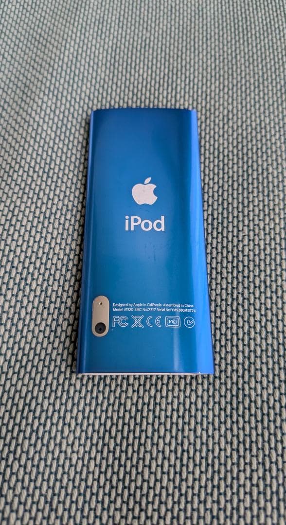第5世代 iPod nano 16GB A1320 ブルー 青