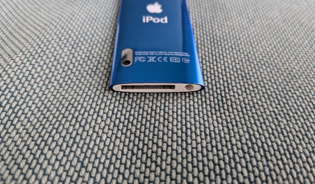 第5世代 iPod nano 16GB A1320 ブルー 青