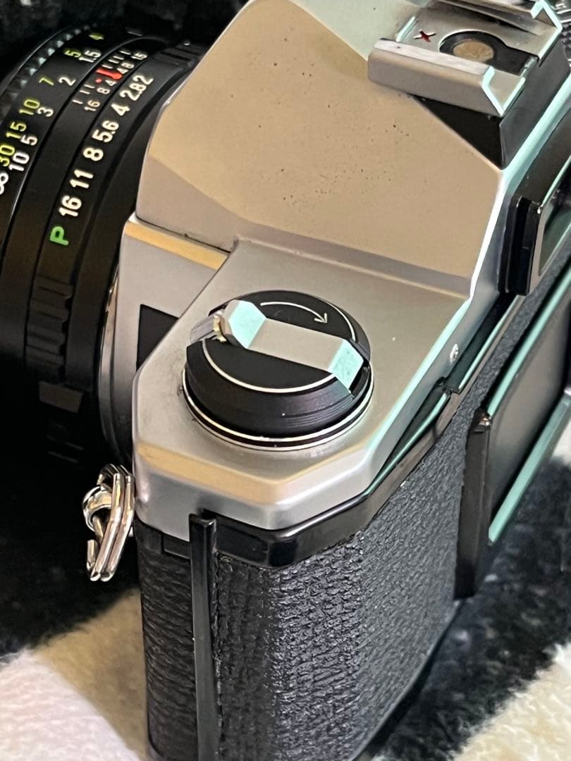 PENTAX MX シルバー レンズRIKENON P 50mm f2 オマケ付