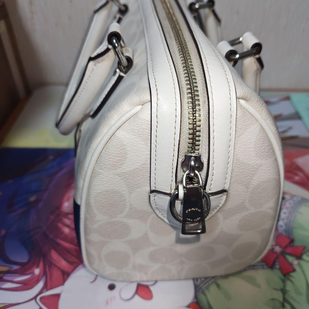 COACH ローアン サッチェル 騙し絵 2wayボストンバッグ