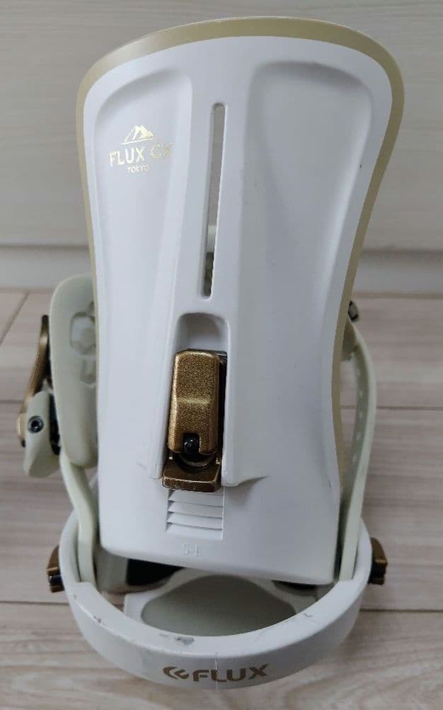 FLUX GX スノーボード ビンディング XS ホワイト バインディング