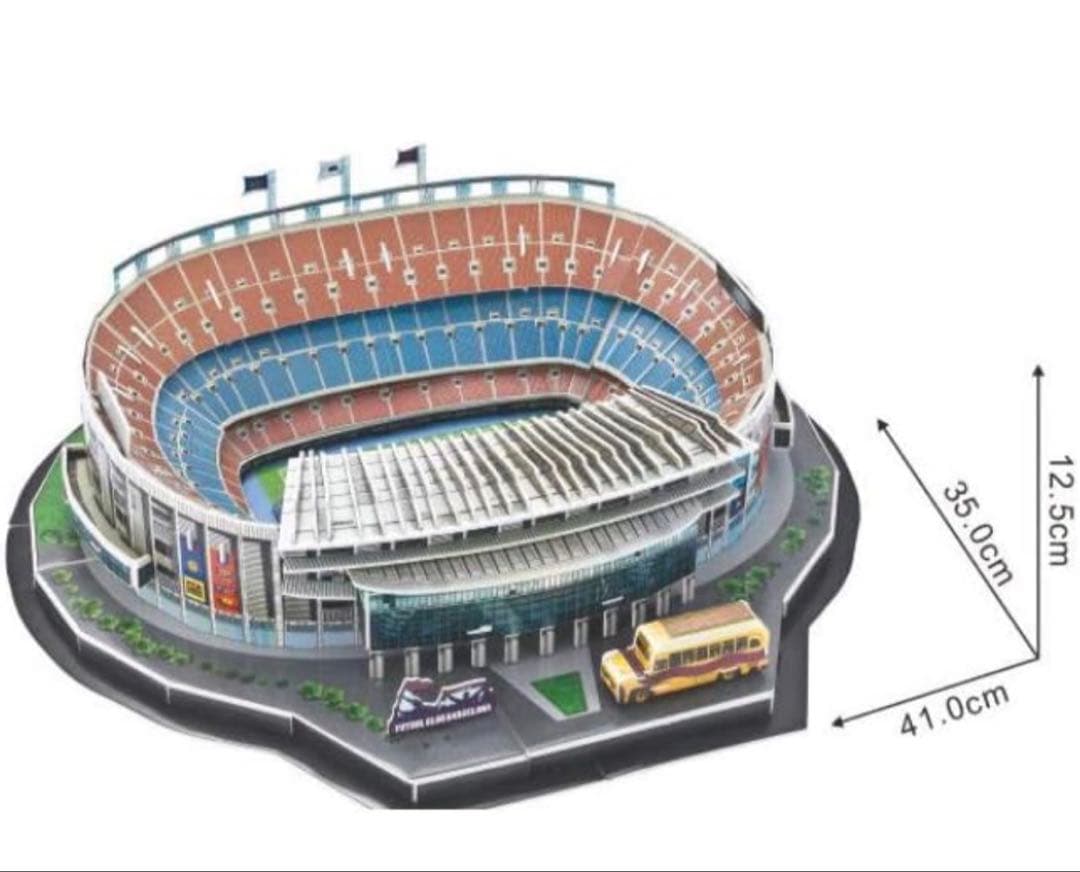 【新品未開封】nanostad スタジアム3Dレプリカ　カンプノウ（バルセロナ）