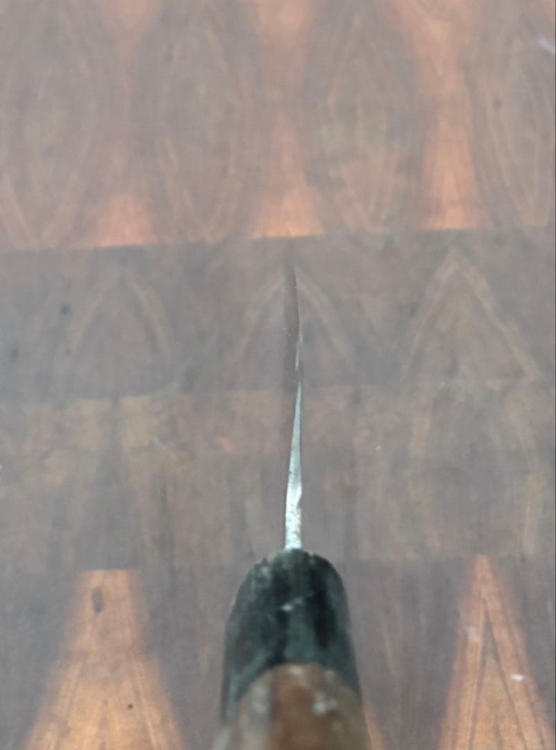 翠祥　筑前　博多包丁(切付) 165mm 洋包丁　特殊鋼　ステンレス　水牛紫檀柄