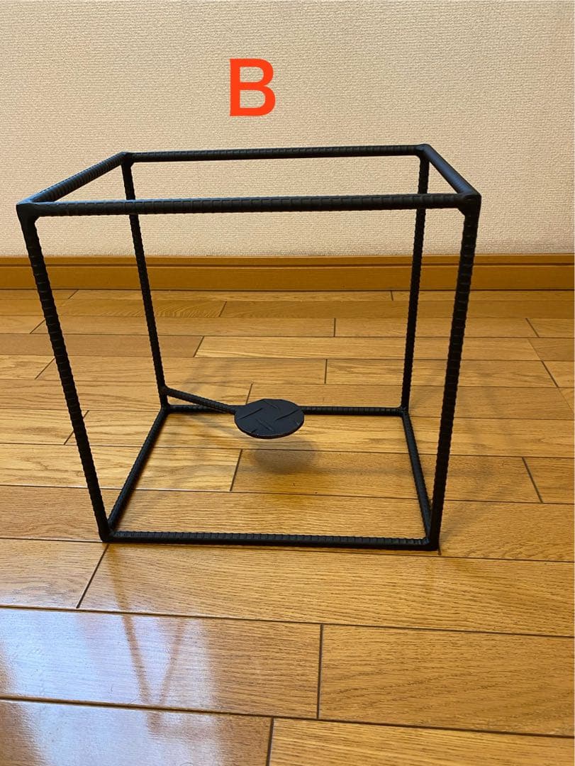 アイアン園芸ラック キューブBOX型　シェルフ棚