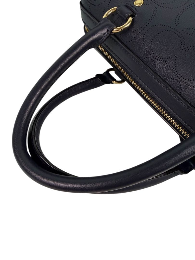 【極美品】COACH 2WAY ミニボストン ショルダーバッグ　レザー