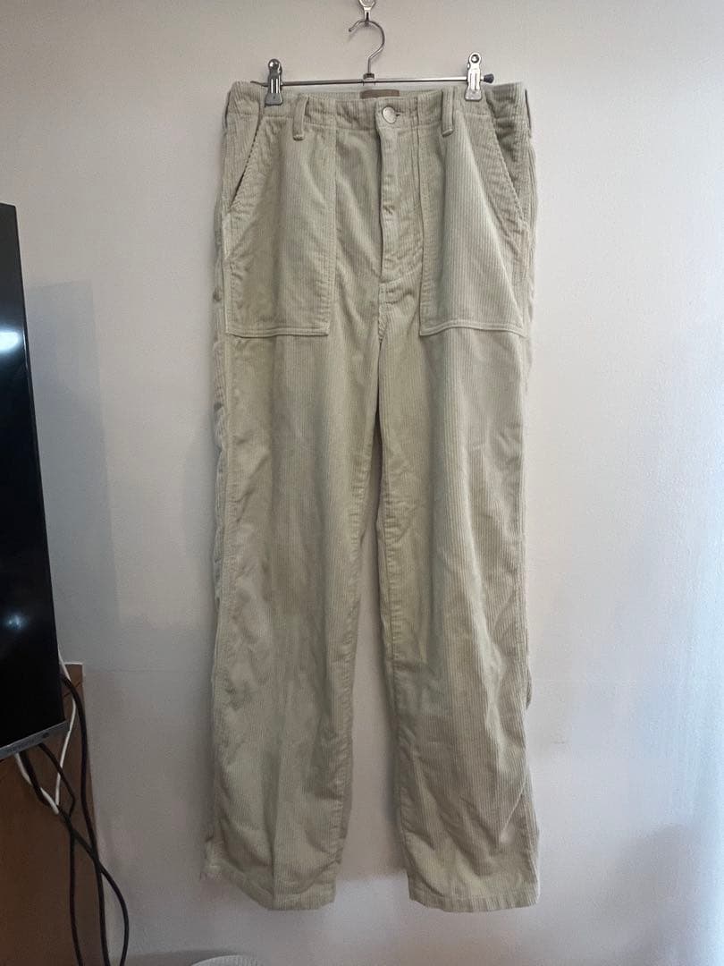 専用　　美品　SHISHIKUI CORDUROY BAKER / CREAM