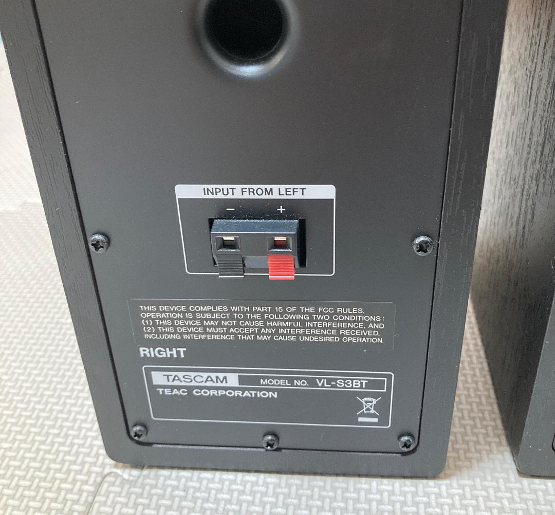 【美品】TASCAM VL-S3BT モニタースピーカー