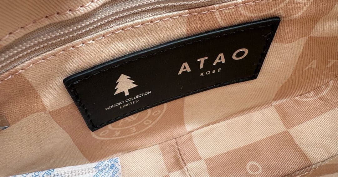 ATAO アメリ　クリスマス限定　ハンド　ショルダーバッグ