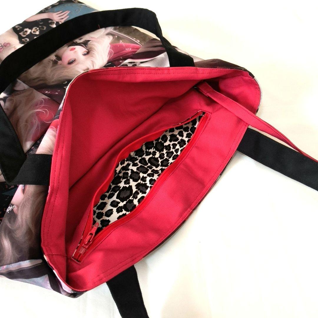 La luna様】ハンドメイドオーダー★女の子★ハンカチ&ポーチ&バッグ　7点