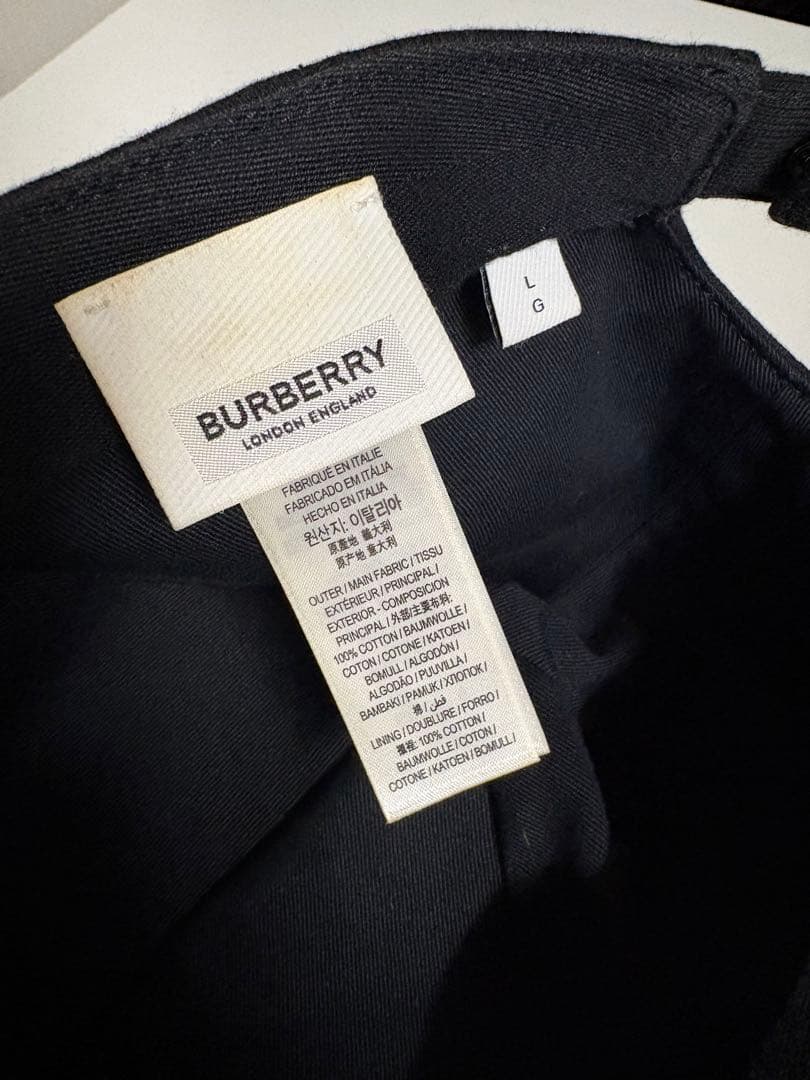 BURBERRY TBキャップ L