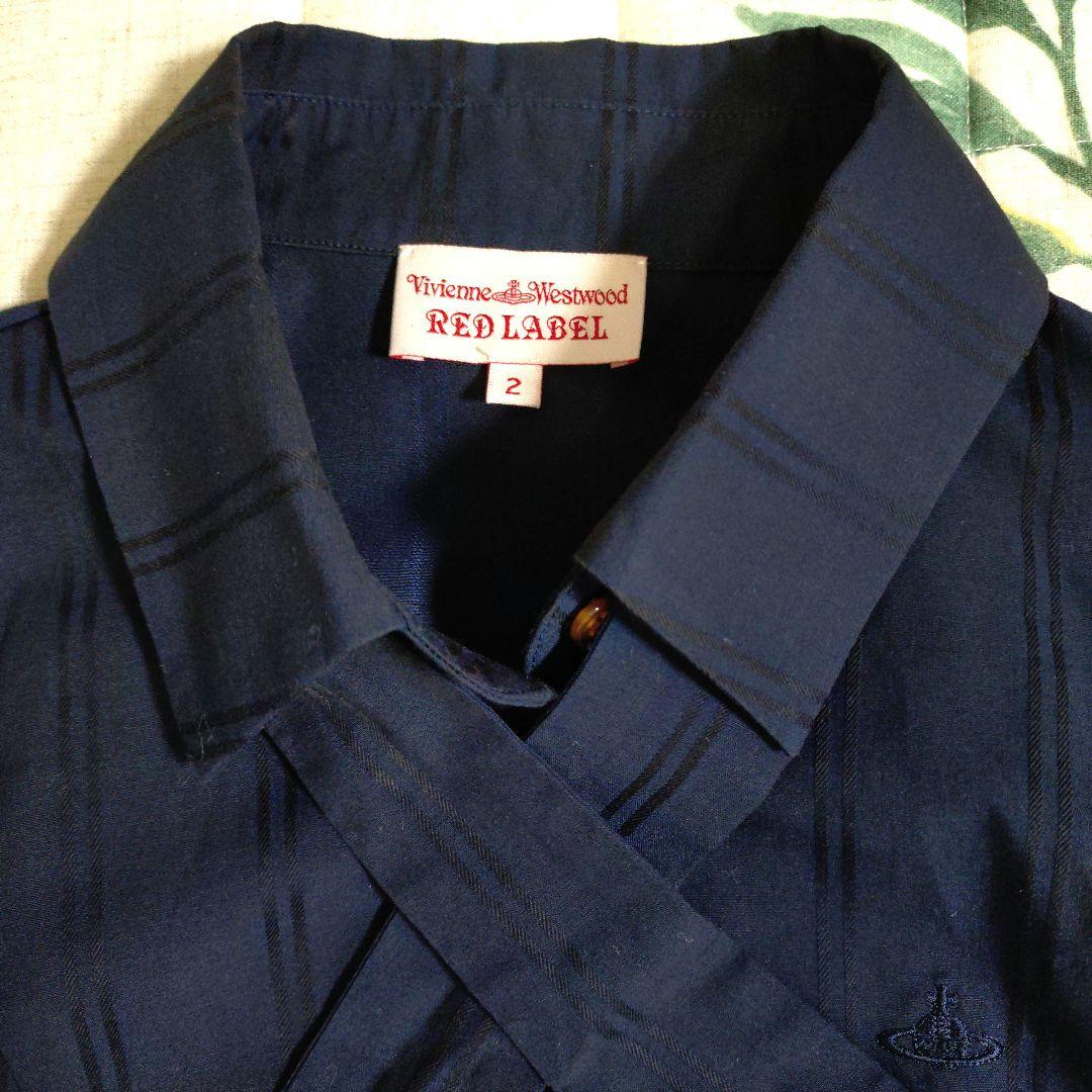 Vivienne Westwood RED LABEL 長袖シャツ ネイビー
