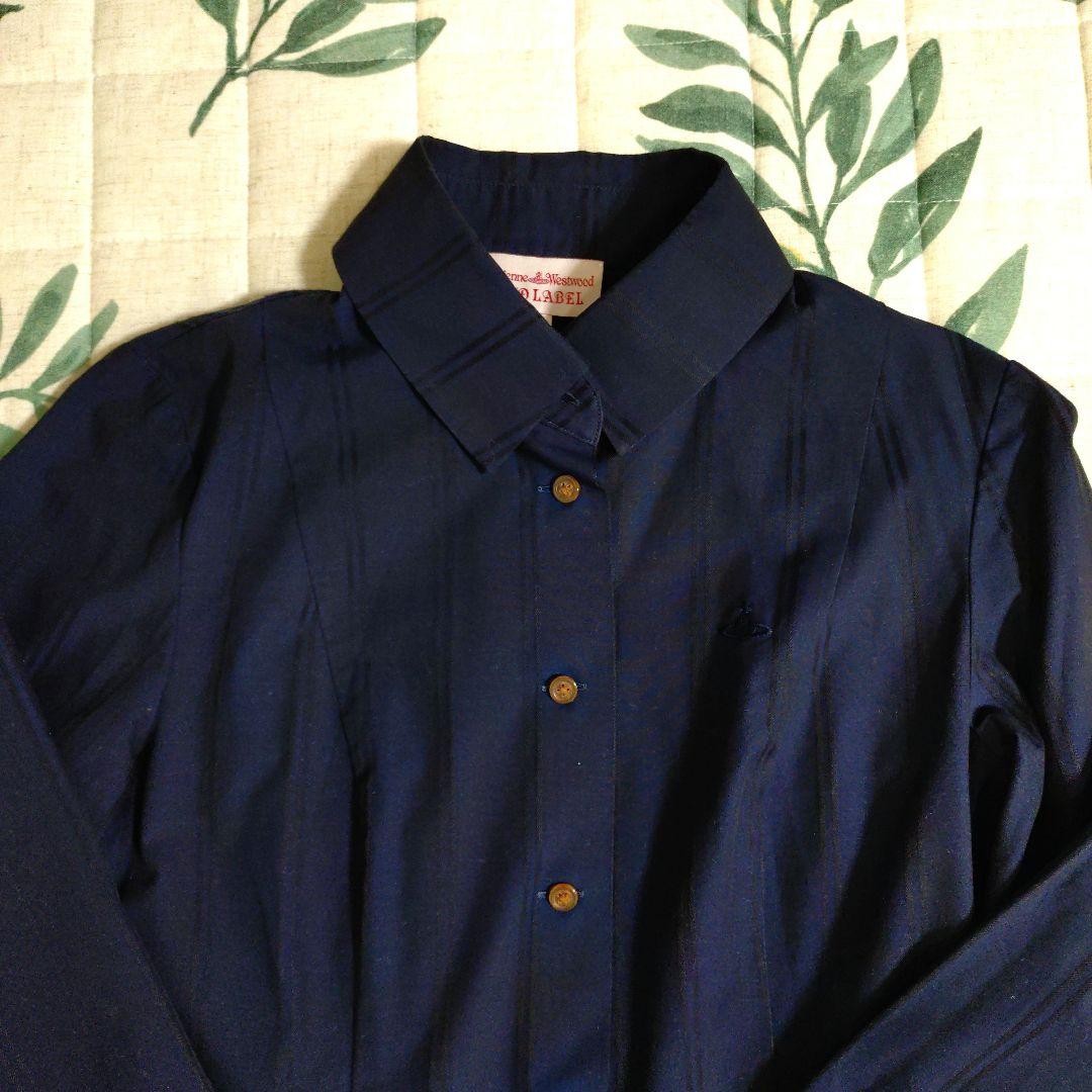 Vivienne Westwood RED LABEL 長袖シャツ ネイビー