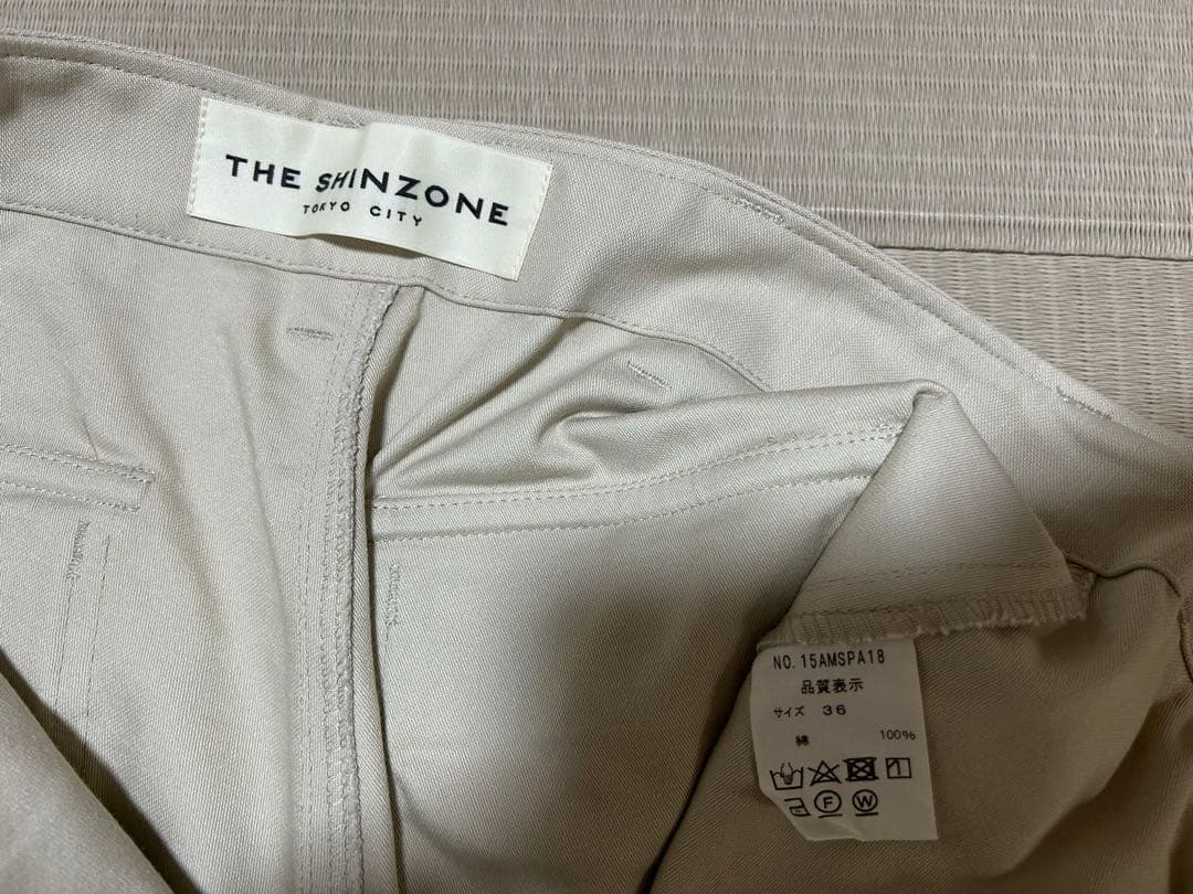 シンゾーン　センタープレスベイカーパンツ