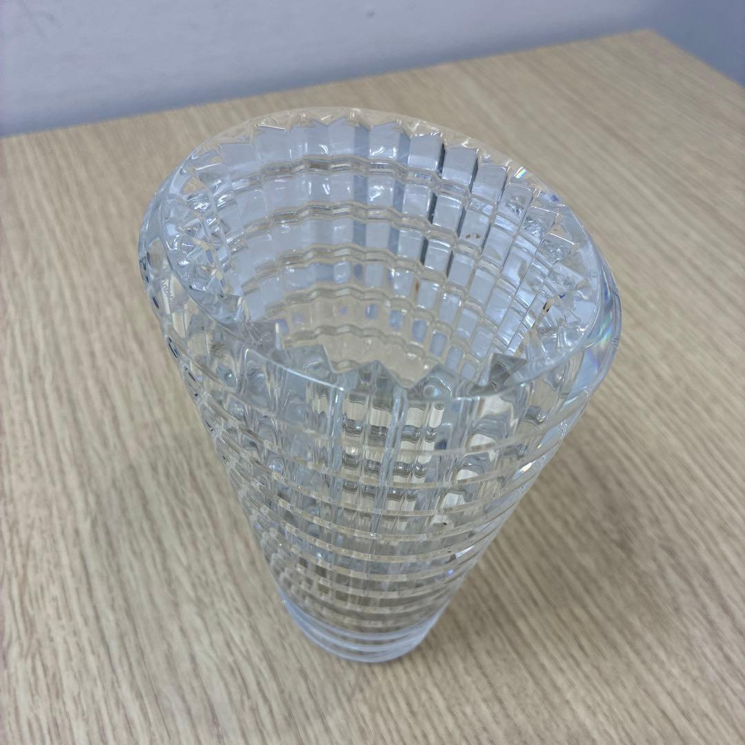 バカラアイベースS フラワーベース　花瓶　クリスタルガラス