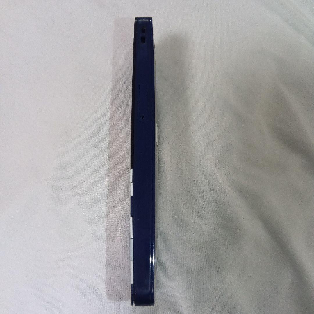 INFOMBAR xvネイビー au 携帯電話本体　インフォバー　KYX31