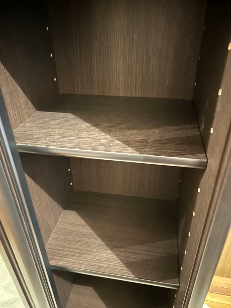 小島工芸　書棚引き戸ガラス