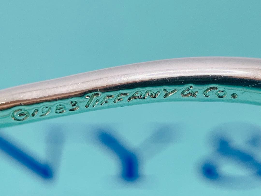 c583 美品　ティファニー　アルファベット「t」イニシャル「T」ブローチ925