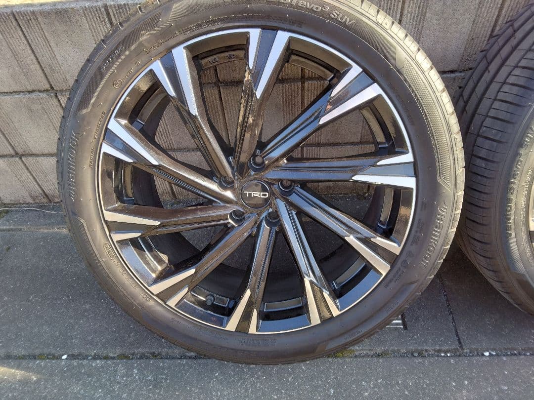 80ハリアー・TRD 20インチセット　引き取り限定