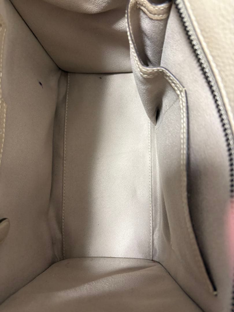 CÉLINE ラゲージマイクロショッパー　ベージュ系　【お値下げしました】