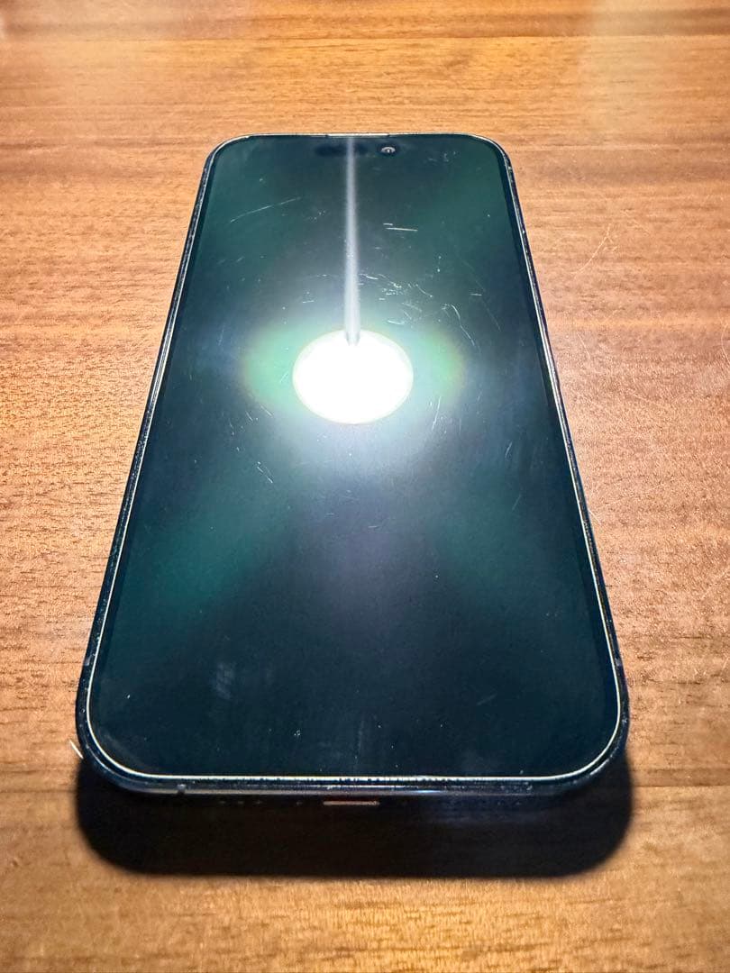 【美品】Apple iPhone 14 Pro ディープパープル