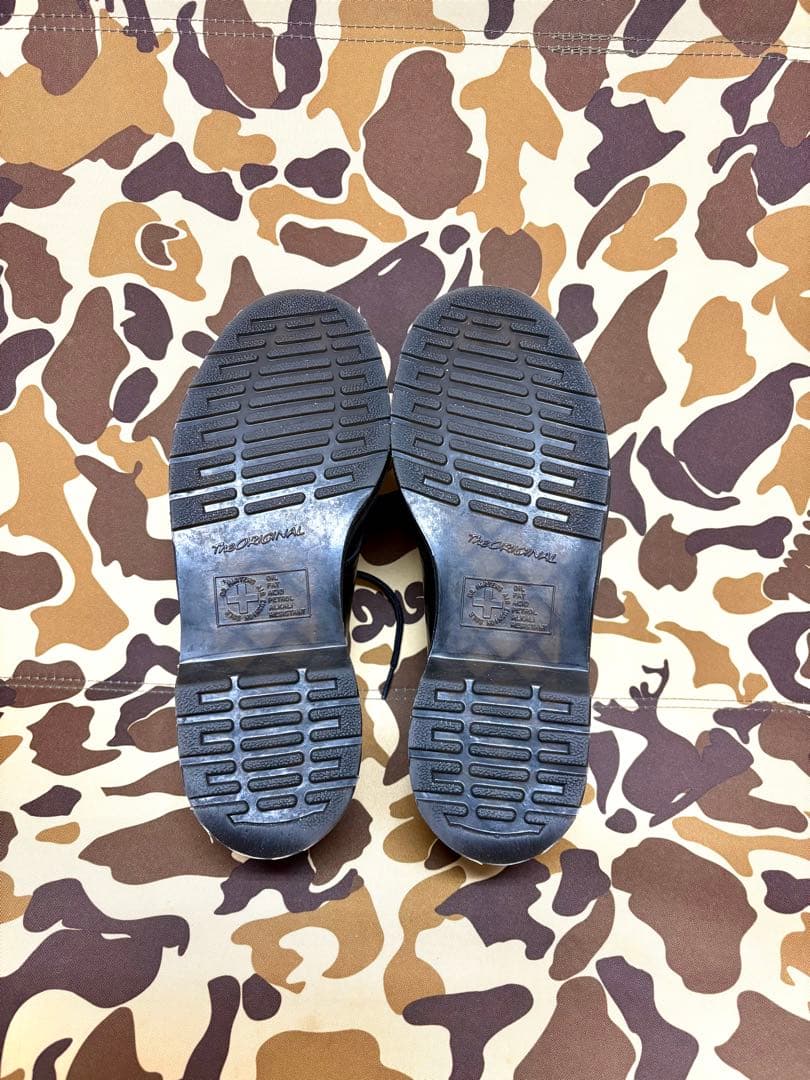 ドクターマーチン　3ホール　ホワイトステッチ US9 約27cm