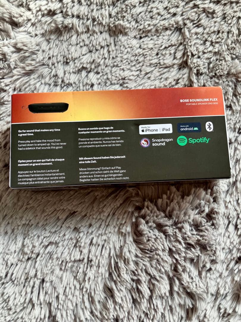 「未開封・未使用」Bose SoundLink Flex (第2世代)ワイヤレス