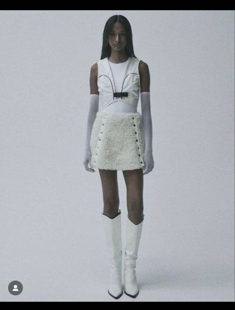 KISHIDAMIKI☆ファースカート　新品未使用