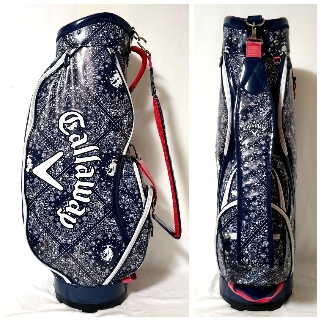 Callaway　キャディバック　ゴルフバッグ　キャロウェイ　ペイズリー柄