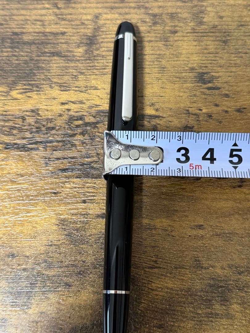 試筆のみ　P145 プラチナライン　14k バイカラー　万年筆　Pix刻印　M