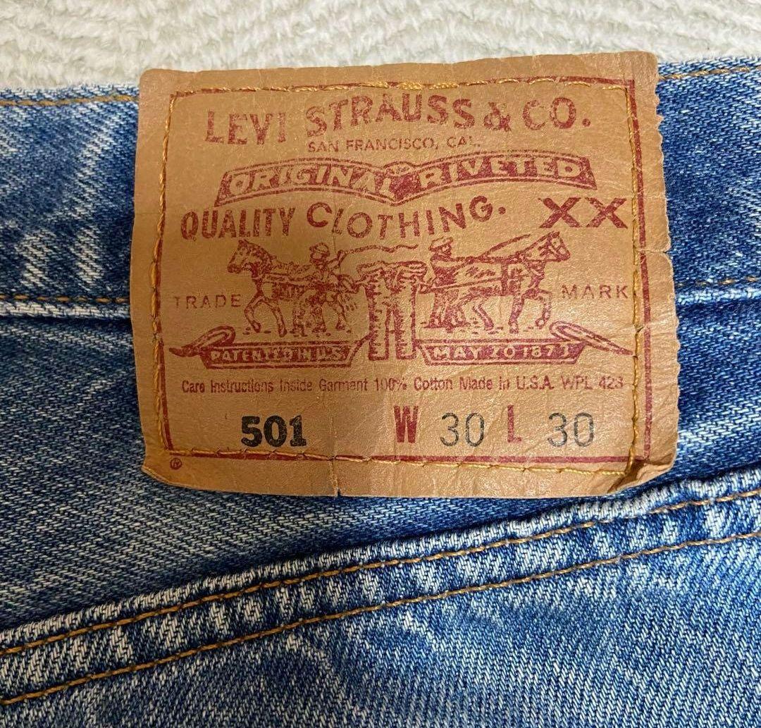 【美品】Levi’s 501 USA製 90s 刻印544 w30 L30