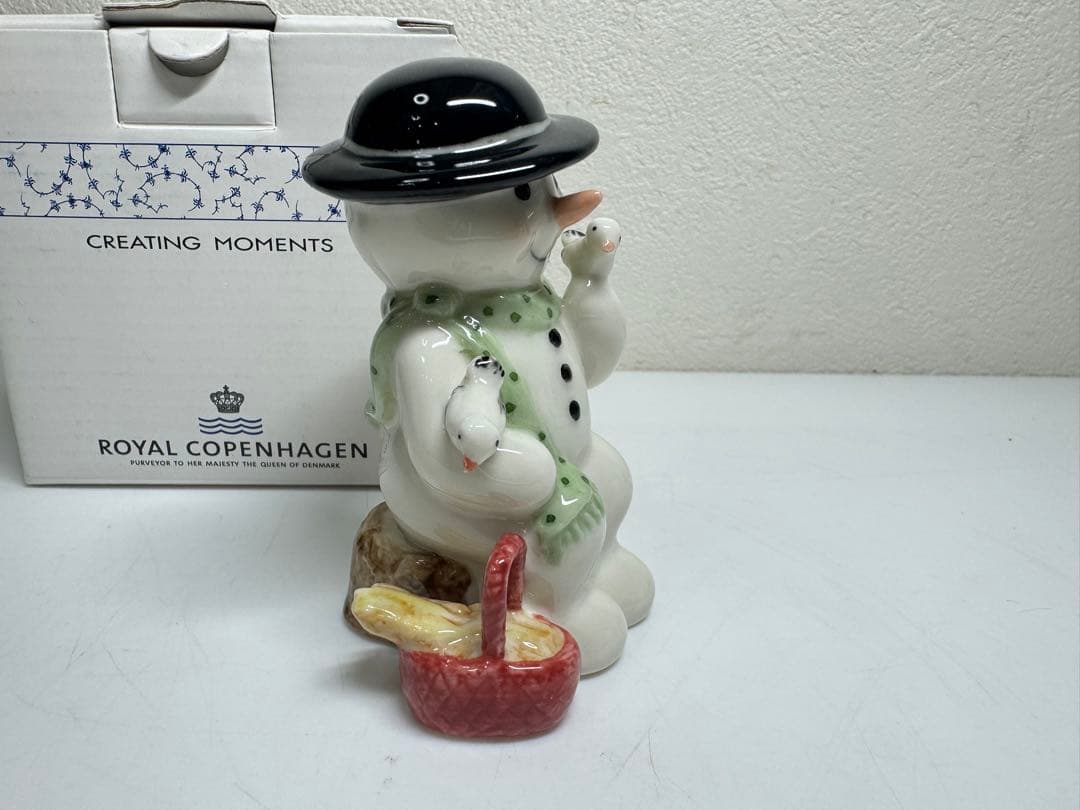 ロイヤルコペンハーゲン 2008年 スノーマン フィギュリン お父さん