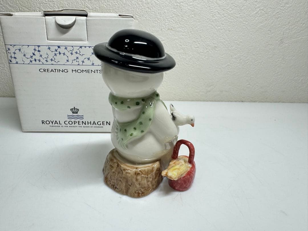 ロイヤルコペンハーゲン 2008年 スノーマン フィギュリン お父さん