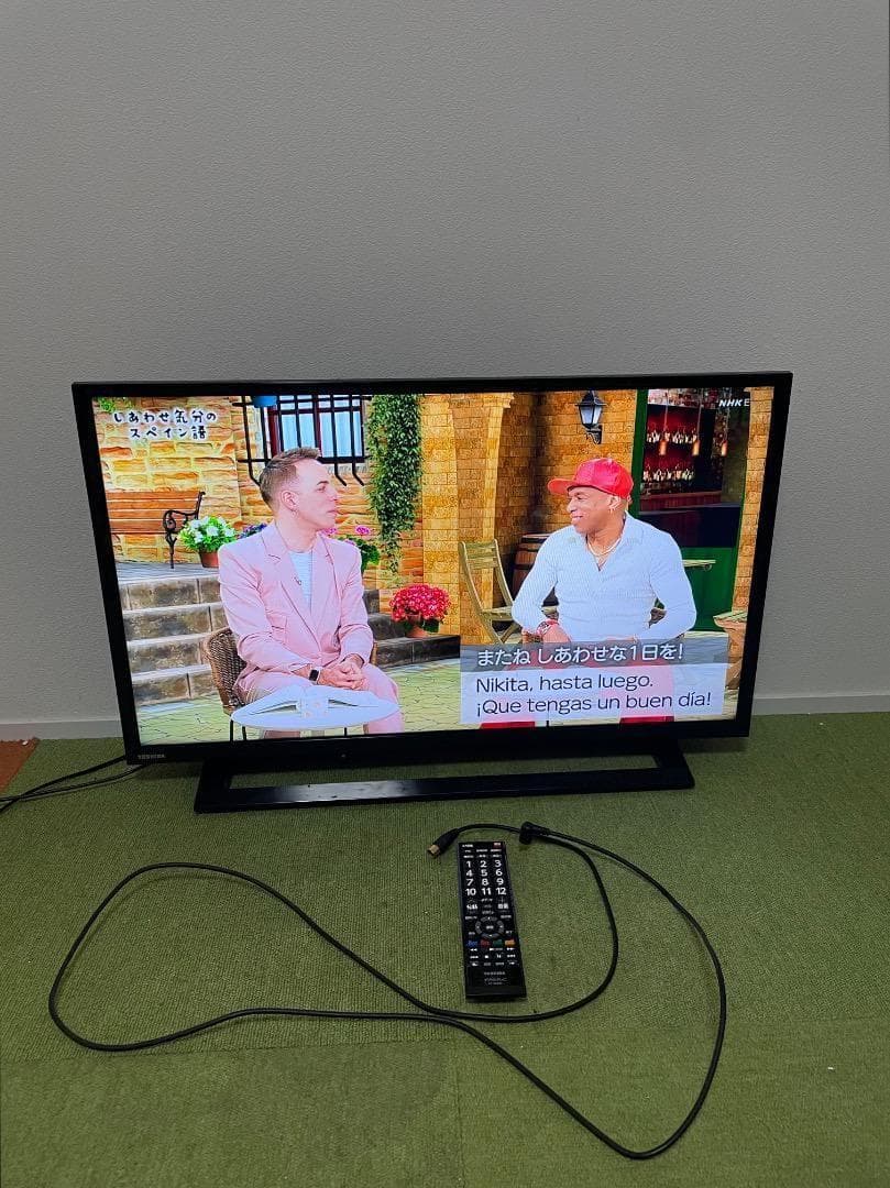 東芝 液晶テレビ 32V型 2019年製 ゲームダイレクトWチューナー付