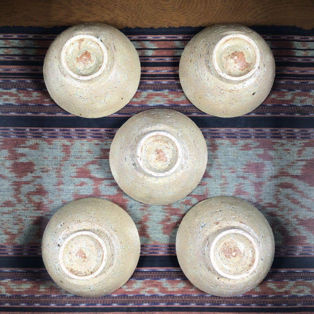 『ワクワクうー特価』　上の平窯　後藤滋之　ご飯茶碗　5杯