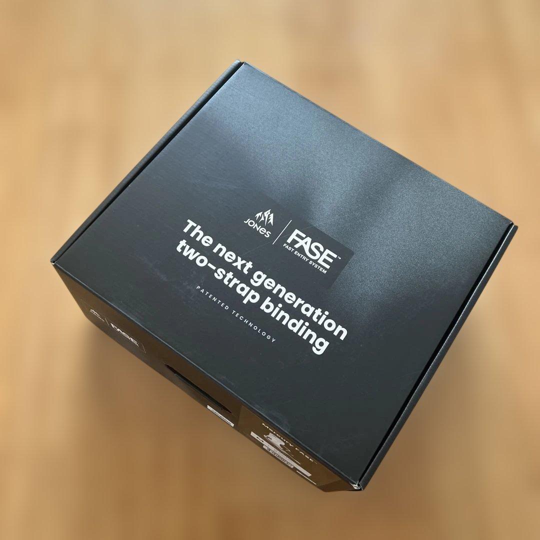 JONES MERCURY FASEスノーボード　ビンディング M ホワイト