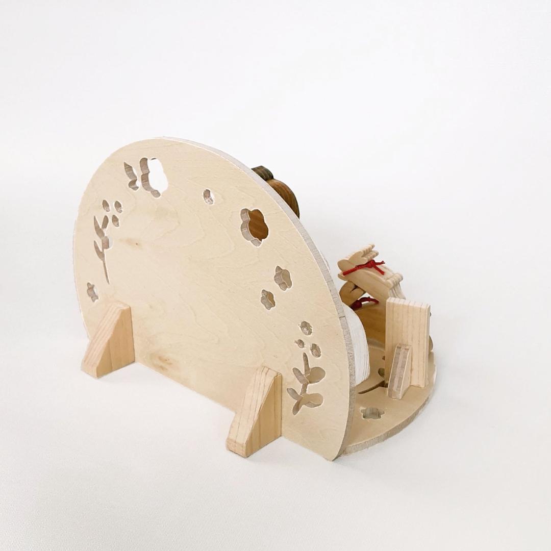 ★木製【十二支飾り】十二支セット 置物 お正月 正月飾り